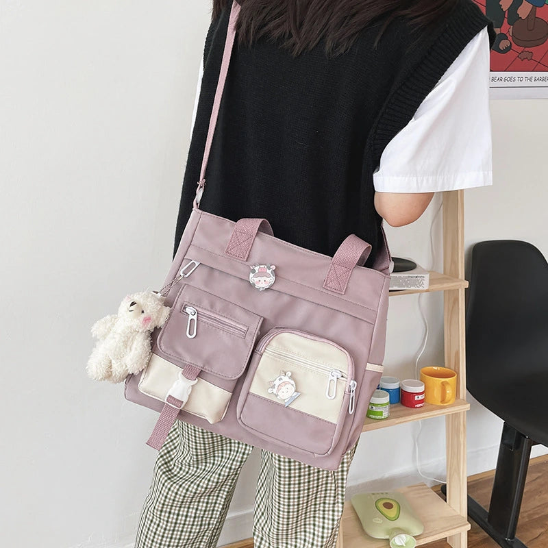 韓国風 トートバッグ｜かわいいだけじゃない、大容量＆大収納！